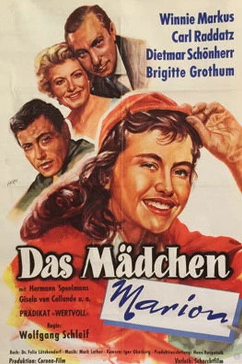 Das Mädchen Marion (1956) poster