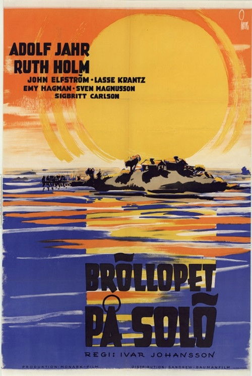 Bröllopet på Solö (1946) poster