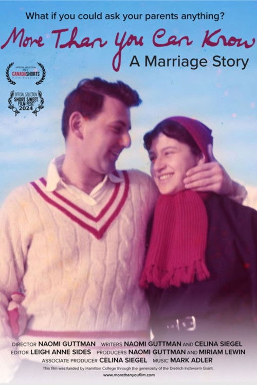 More Than You Can Know – A Marriage Story (2023) poster