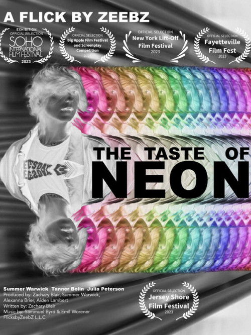 THE TASTE OF NEON (2023) poster