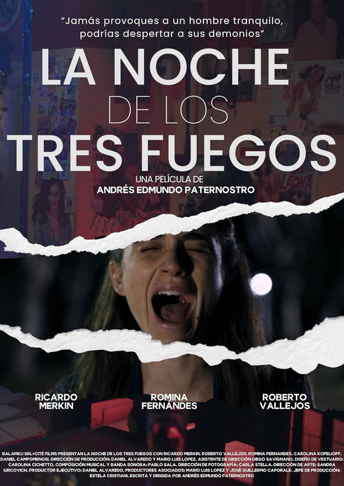 La noche de los tres fuegos (2025) poster