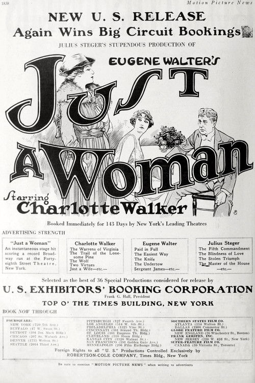 Just a Woman (1918) poster
