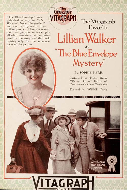 The Blue Envelope Mystery (1916) poster