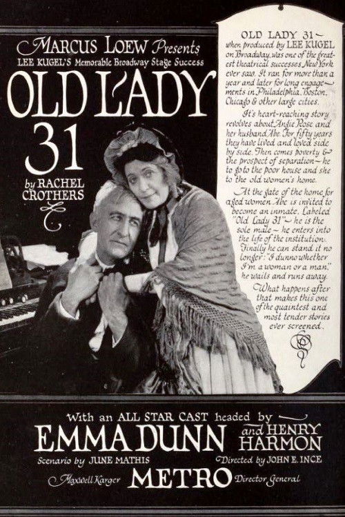 Old Lady 31 (1920) poster