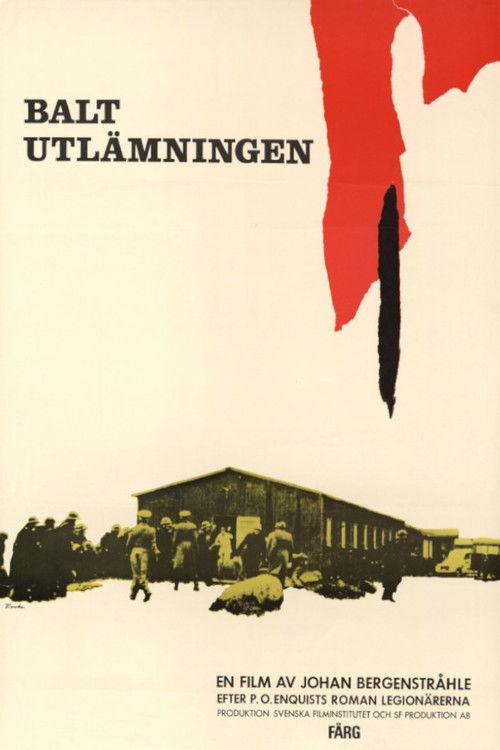 Baltutlämningen (1970) poster