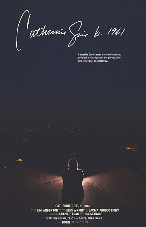 Catherine Opie b. 1961 (2019) poster