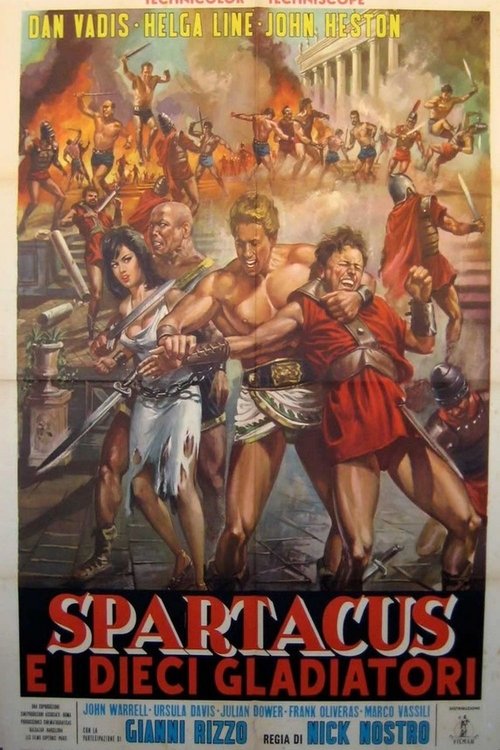 Gli invincibili dieci gladiatori (1964) poster
