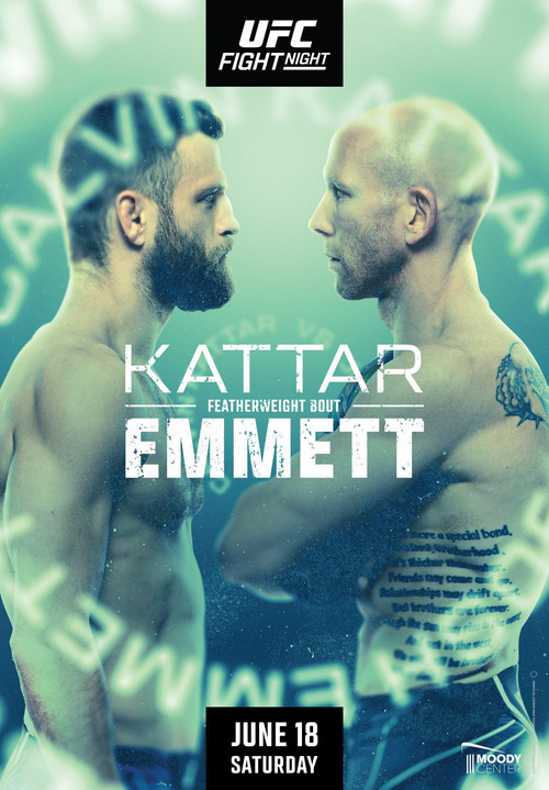 UFC on ESPN 37: Kattar vs. Emmett (2022) poster