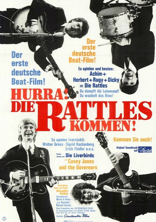 Hurra, die Rattles kommen (1966) poster