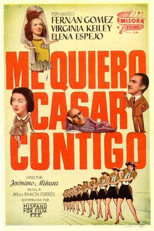 Me quiero casar contigo (1951) poster