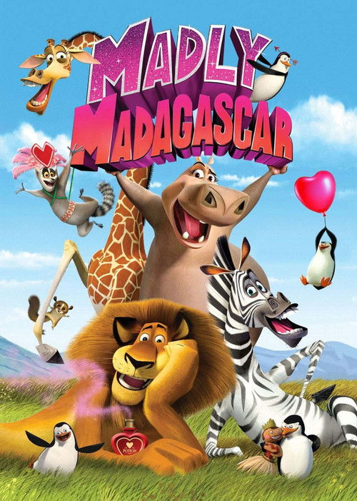Madly Madagascar (2013) poster