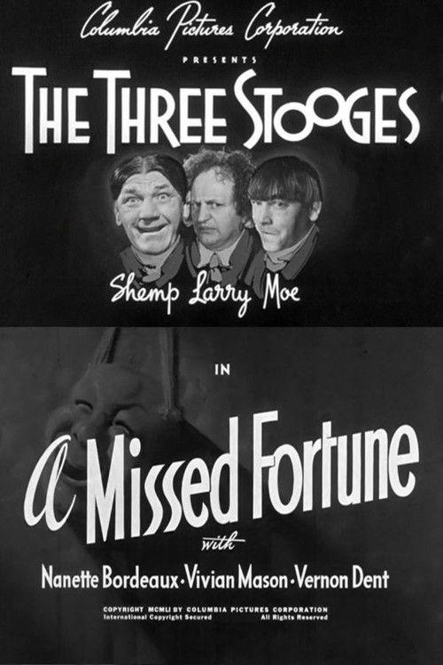 A Missed Fortune (1952) poster