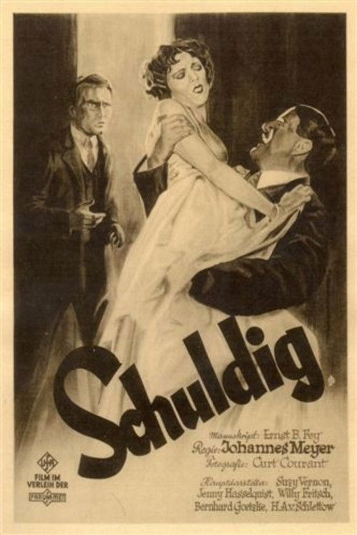 Schuldig (1928) poster