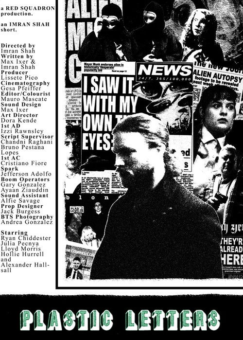 Plastic Letters poster