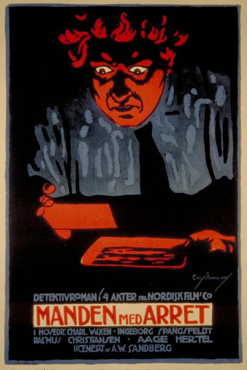 Manden med Arret (1918) poster