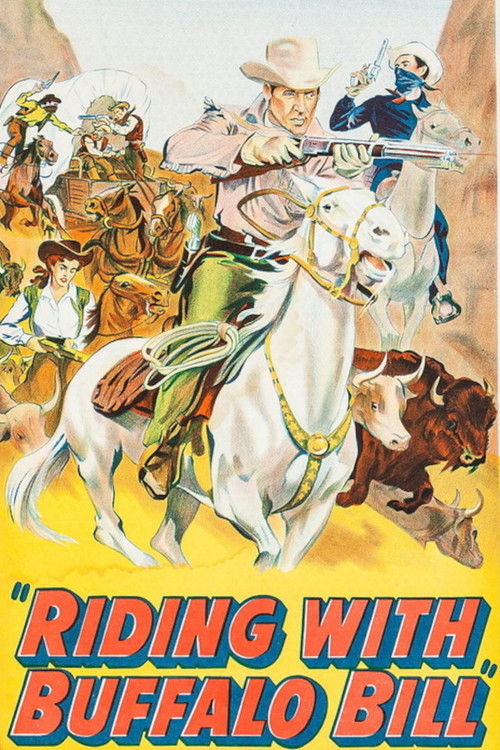 Riding with Buffalo Bill (1954) poster