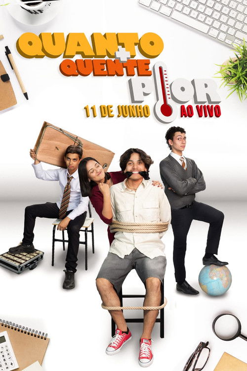 Quanto mais quente, pior! (2024) poster