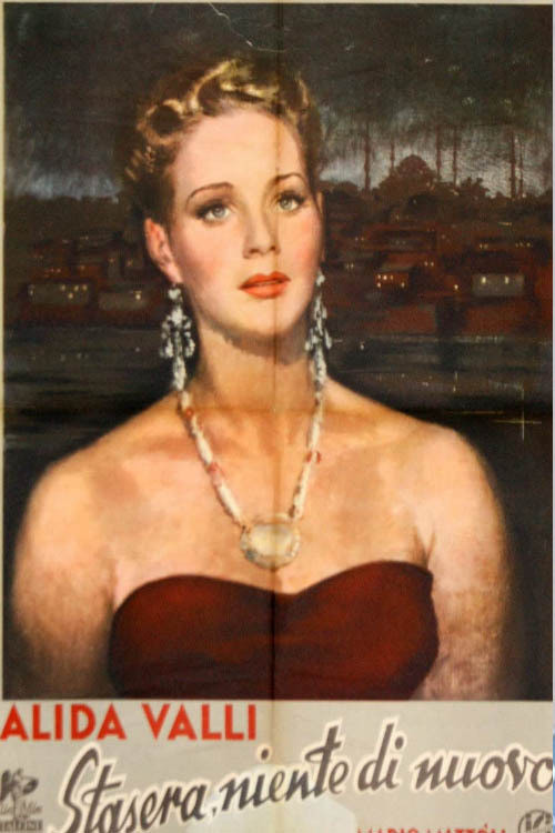 Stasera niente di nuovo (1942) poster