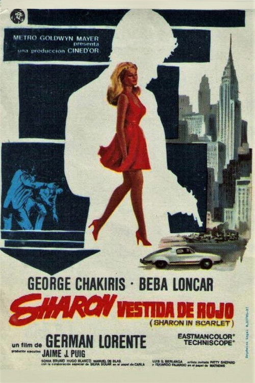 Sharon vestida de rojo (1969) poster
