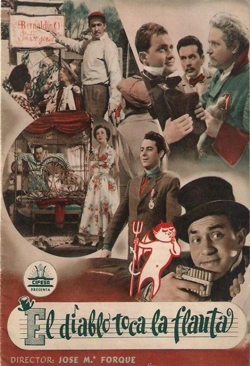 The Devil Plays the Flute (1954) poster