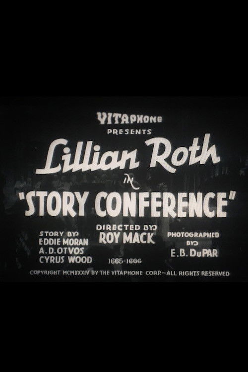 Story Conference (1934) poster