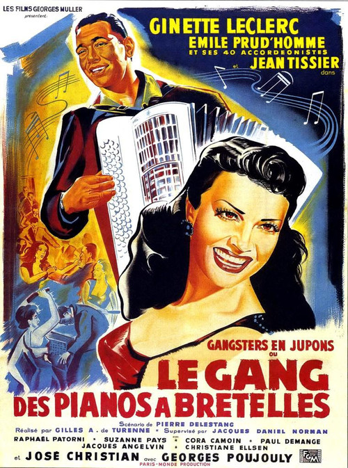 Le Gang des pianos à bretelles (1953) poster