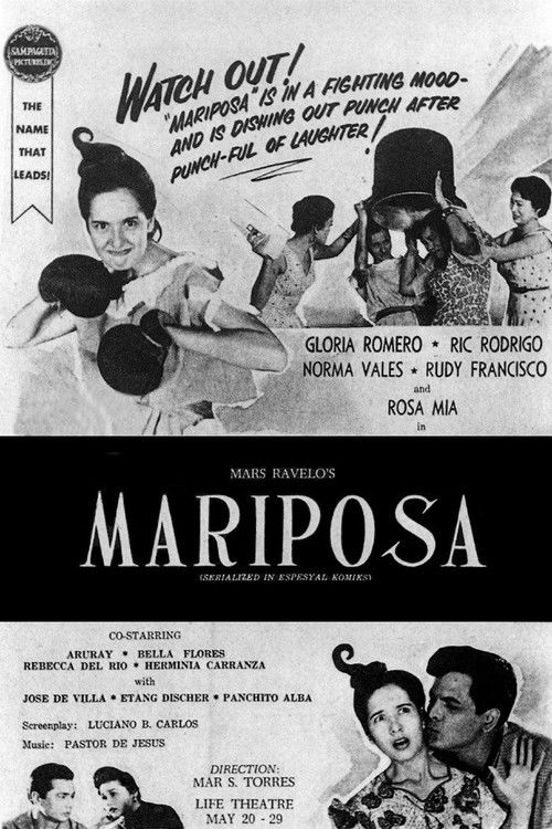Mariposa (1955) poster