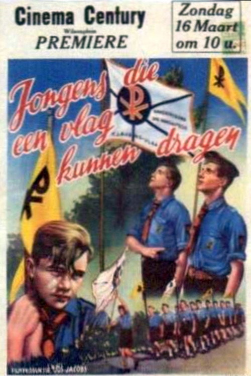Jongens die een vlag kunnen dragen (1947) poster