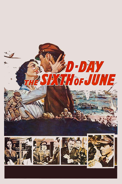 D-Day the Sixth of June (1956) poster