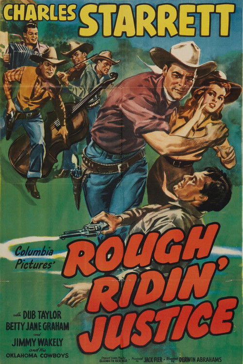 Rough Ridin' Justice (1945) poster