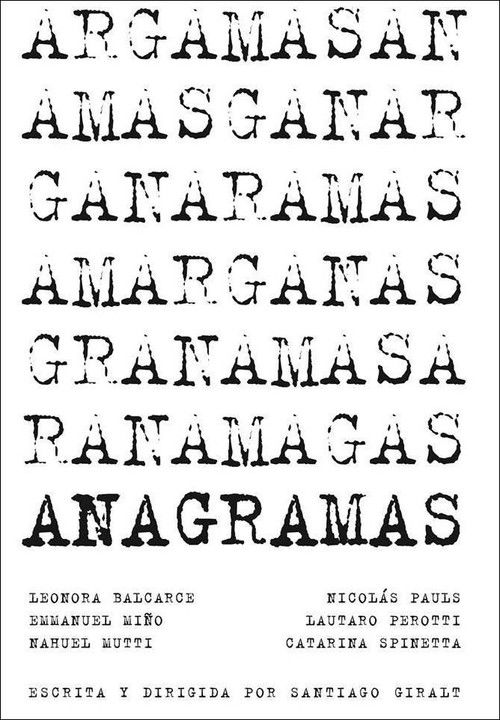 Anagramas (2014) poster
