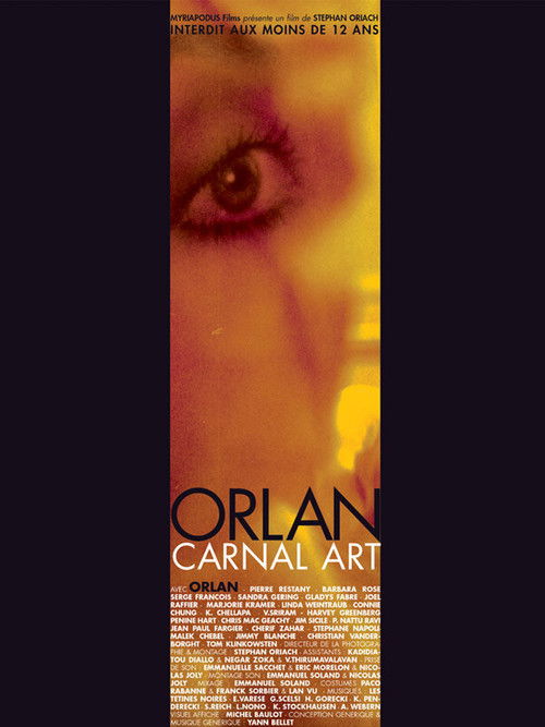 Orlan, carnal art (2001) poster