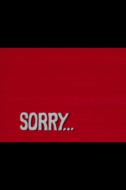 Sorry... (1978) poster