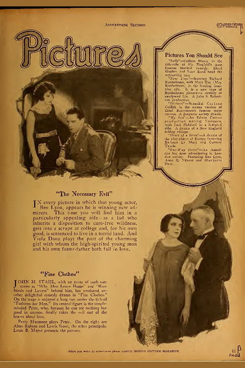 The Necessary Evil (1925) poster
