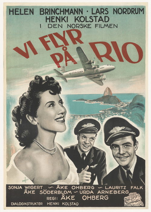 Vi flyger på Rio (1949) poster