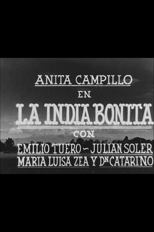La India bonita (1938) poster