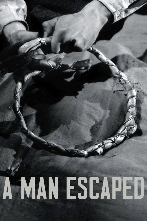 A Man Escaped (1956) poster