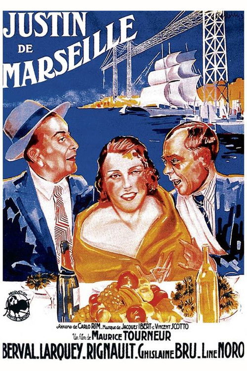 Justin de Marseille (1935) poster
