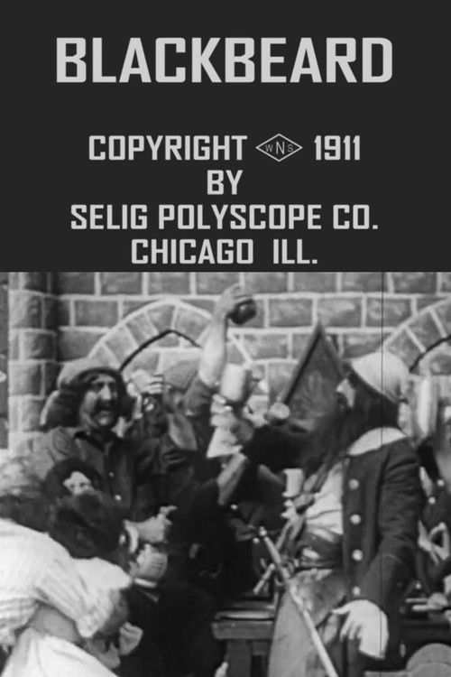 Blackbeard (1911) poster