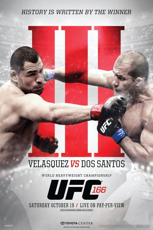 UFC 166: Velasquez vs. Dos Santos III (2013) poster