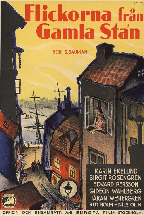 Flickorna från Gamla Sta'n (1934) poster