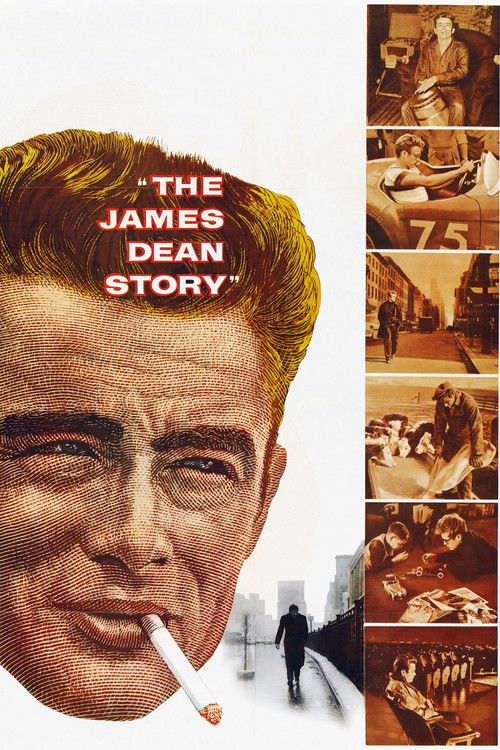 The James Dean Story (1957) poster
