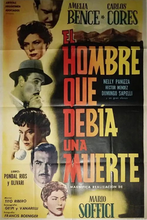 El hombre que debía una muerte (1955) poster