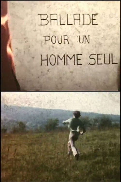 Ballade pour un homme seul (1968) poster