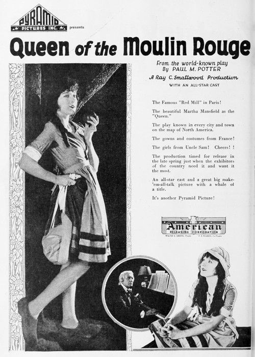 Queen of the Moulin Rouge (1922) poster