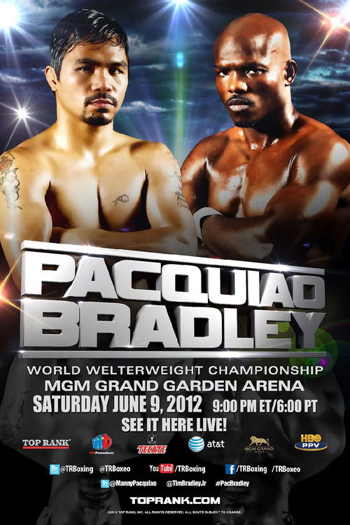 Manny Pacquiao vs. Timothy Bradley (2012) poster