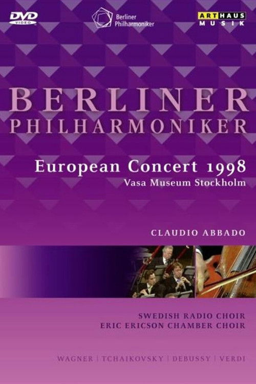 Berlin Philharmonic European Concert 1998 Stockholm (1999) poster