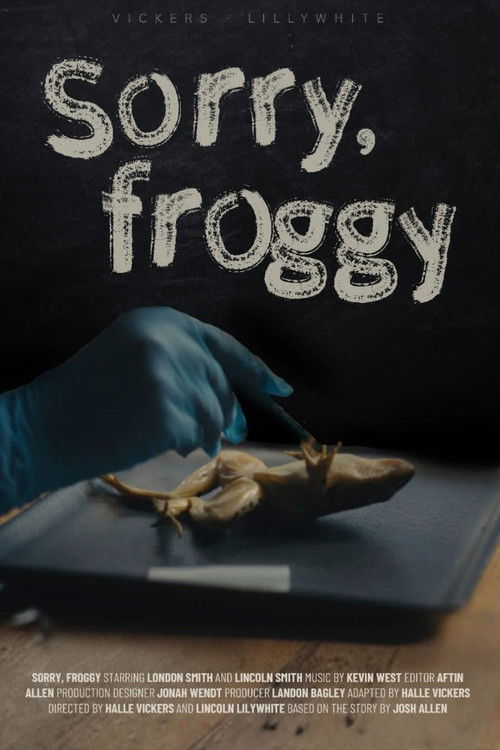Sorry, Froggy (2025) poster
