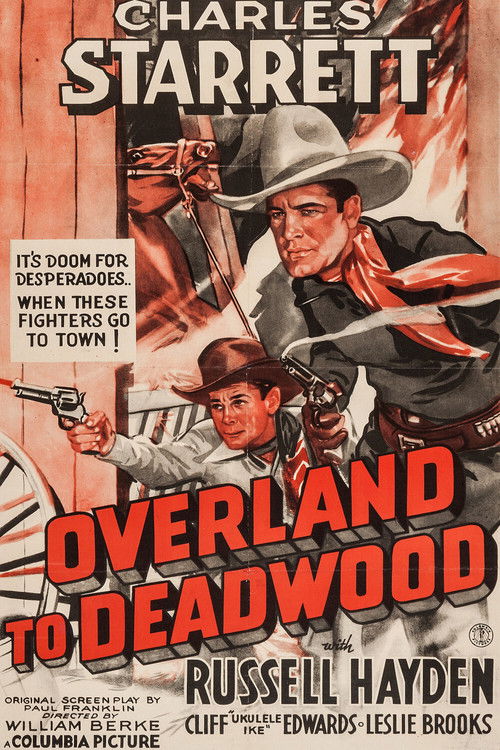 Overland to Deadwood (1942) poster