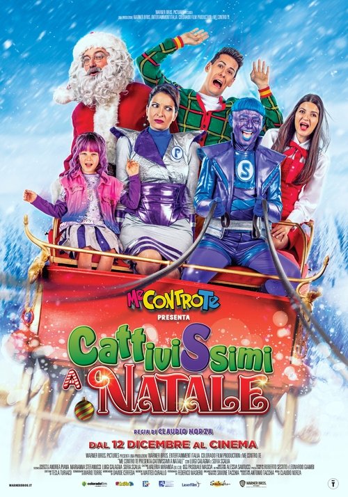 Me contro Te presenta Cattivissimi a Natale (2024) poster